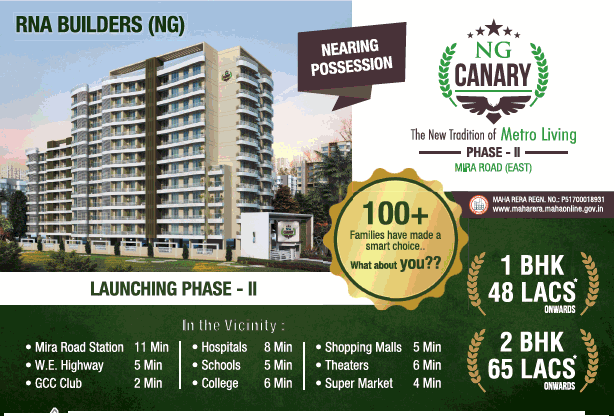 The new tradition of  Metro Living Phase-2 launched by NG Canary, Mumbai